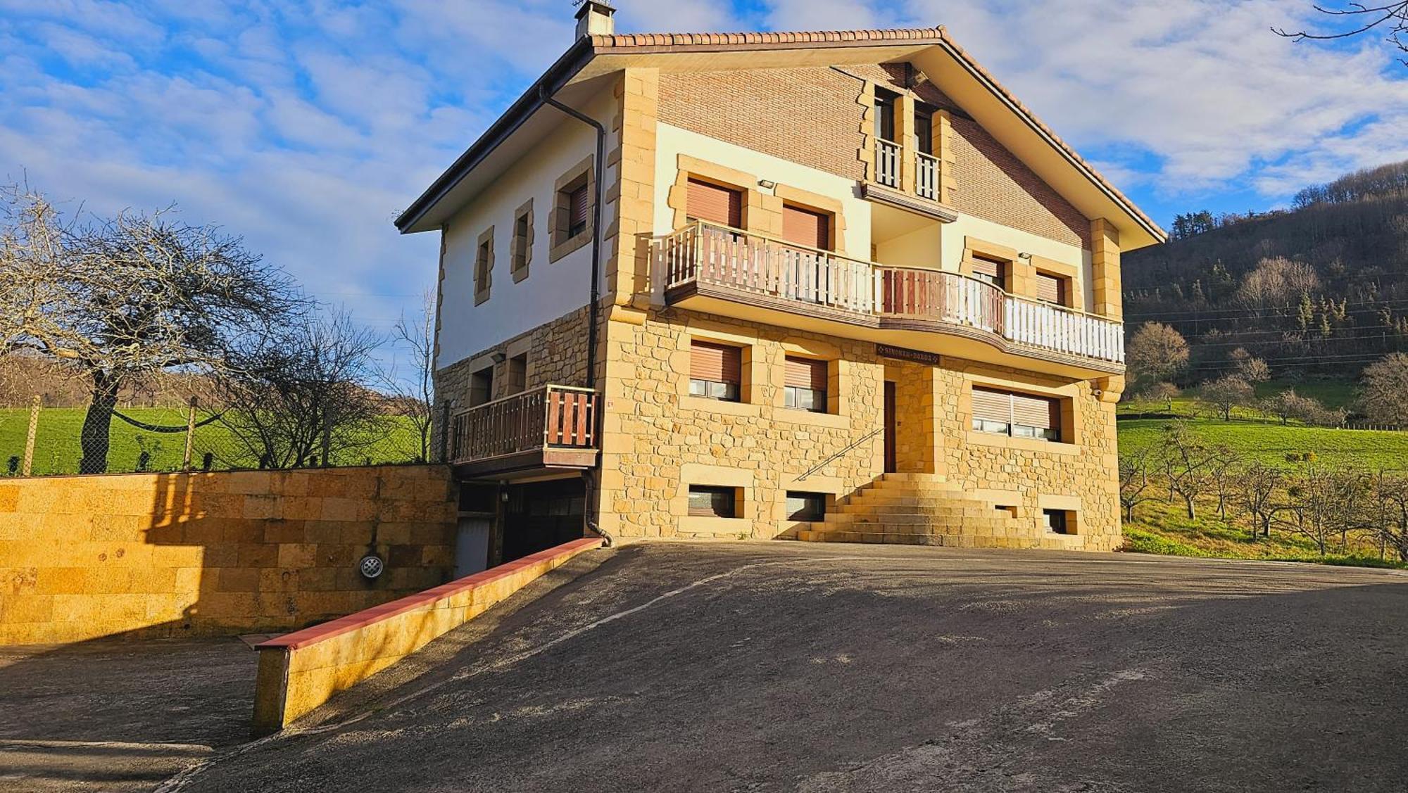 Casa Rural Simonan Borda โอยาร์ทชุน ภายนอก รูปภาพ
